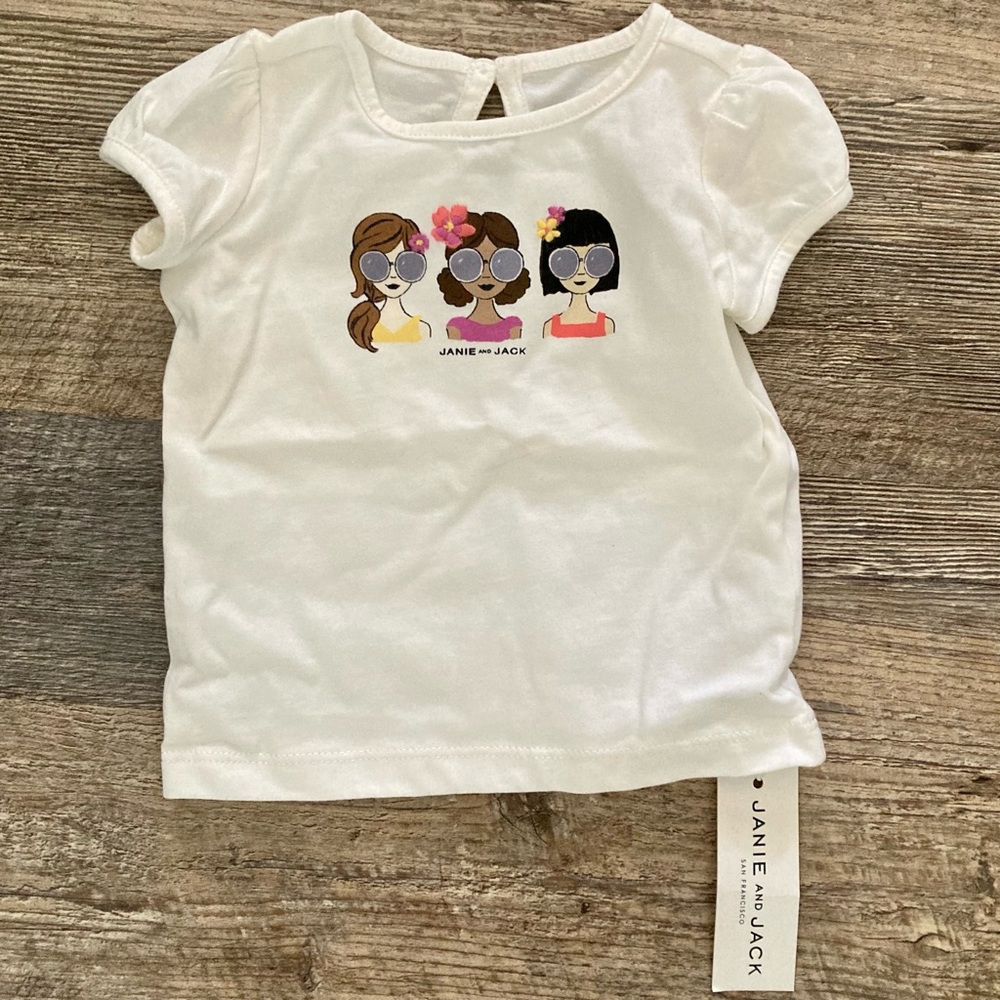 NWT Janie and Jack T-Shirt - 3 to 6 months